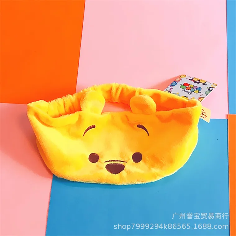 Мультяшная Милая шапка для душа с героями Диснея пух Дональд утка Микки Минни