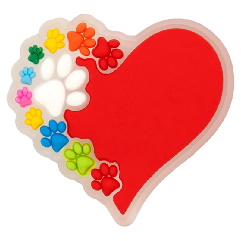 1 шт. светодиодные подвески-сабо с розовым бриллиантом милые собаки кошки