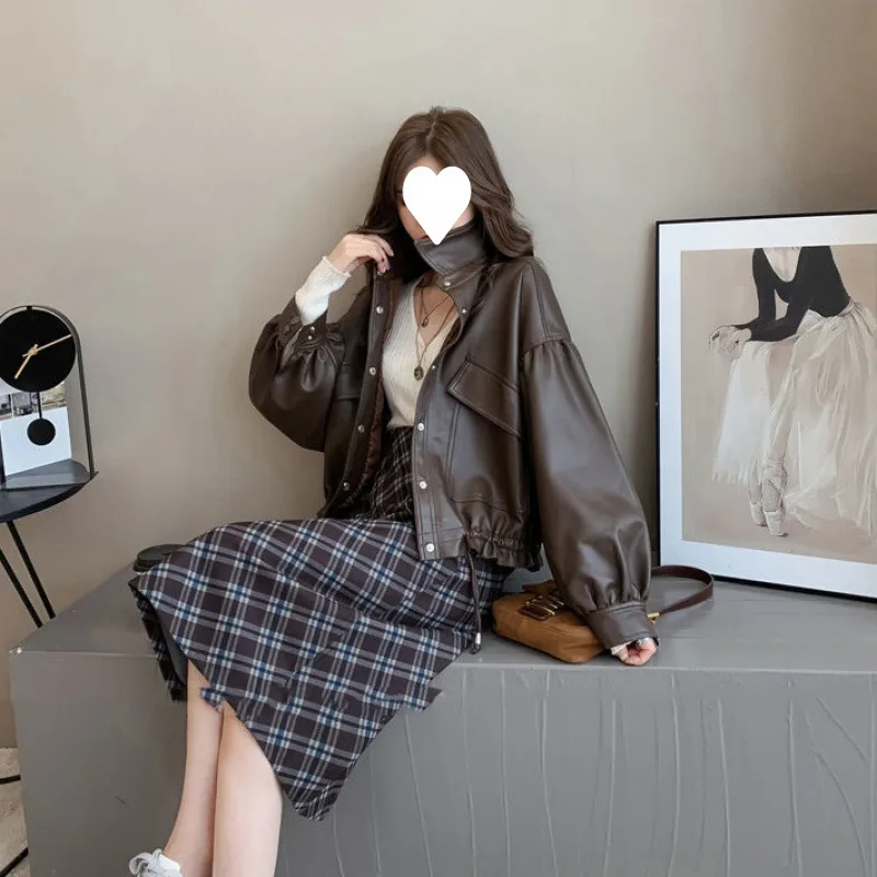 Рисунок 5 - Женская кожаная куртка свободного покроя