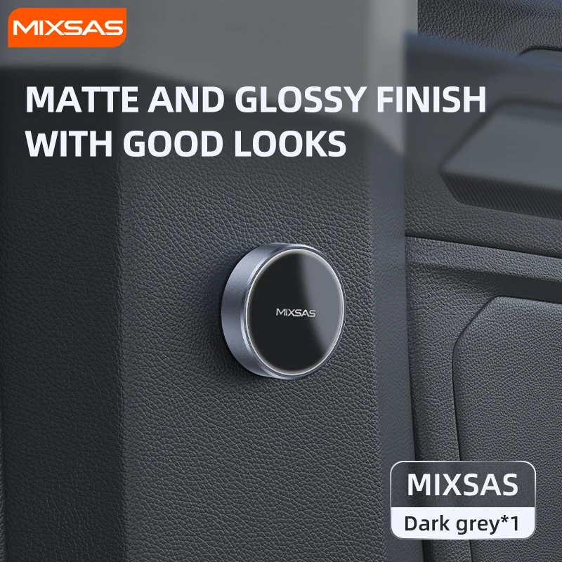 

Магнитный автомобильный держатель ремня безопасности MIXSAS, ремень безопасности из сплава, нескользящий ограничитель расстояния, фиксированная пряжка для Tesla VW BMW Nissan, универсальный