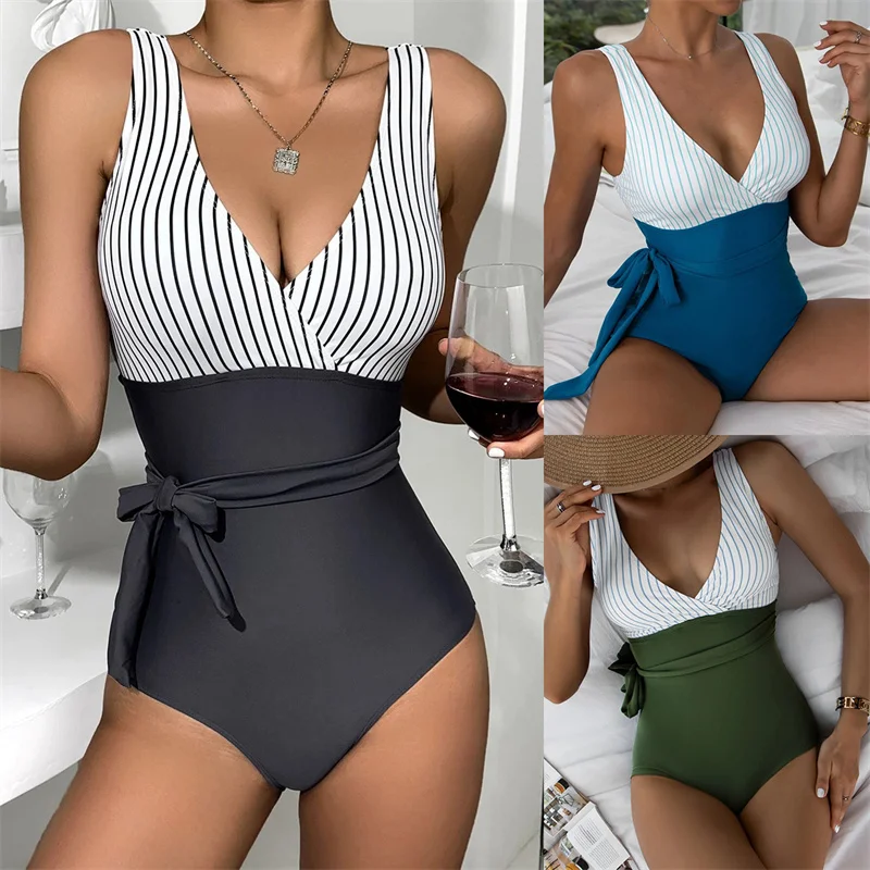 

Swimwear Women One Piece Swimsuit Female Bathing Suits Beach Wear