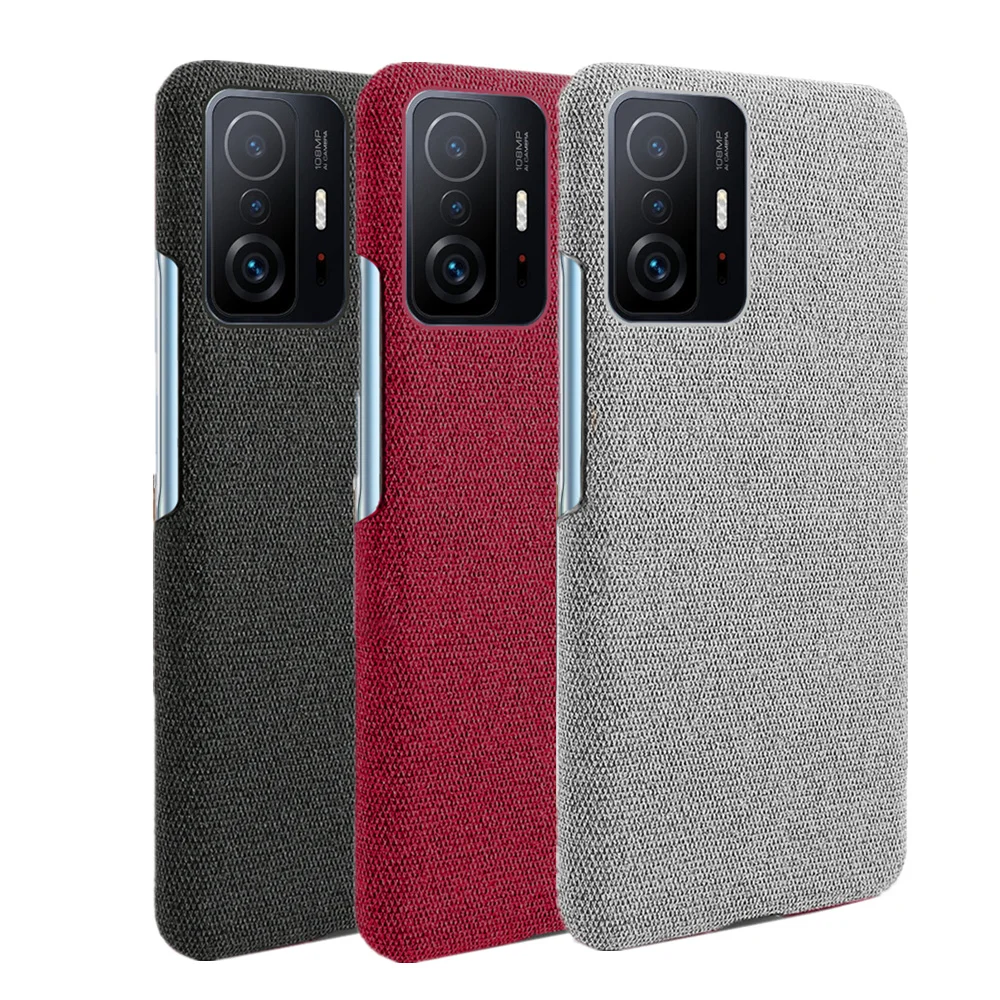 

For Mi 11T 11TPro Case For Mi11T Mi 11T Pro 5G Luxury Febric Antiskid Cover For Xiaomi 11t Mi11t mi 11 t pro Xiaomi11t Funda