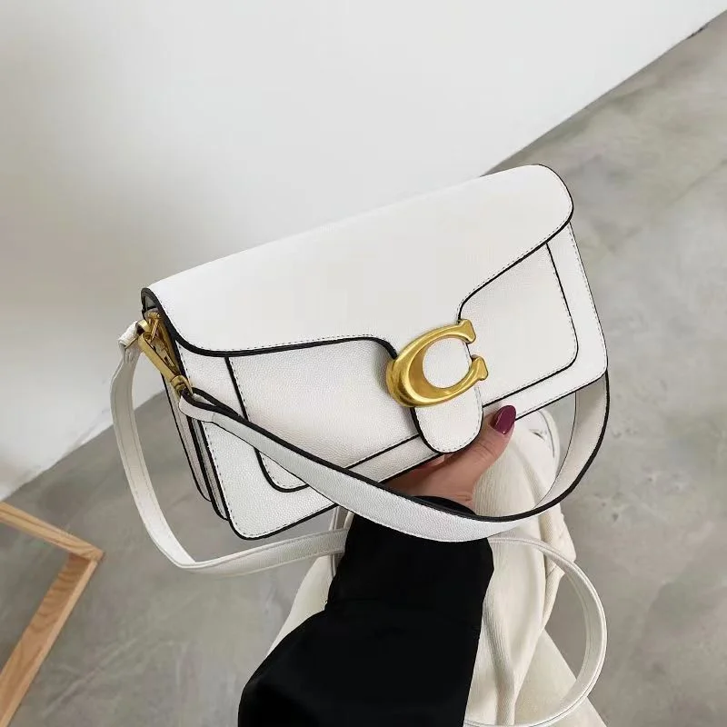 Fashion Designer Shoulder Bags For Women Casual Crossbody Bags For Women Pu Leather Solid Color Simple Handbags Women'S Bag