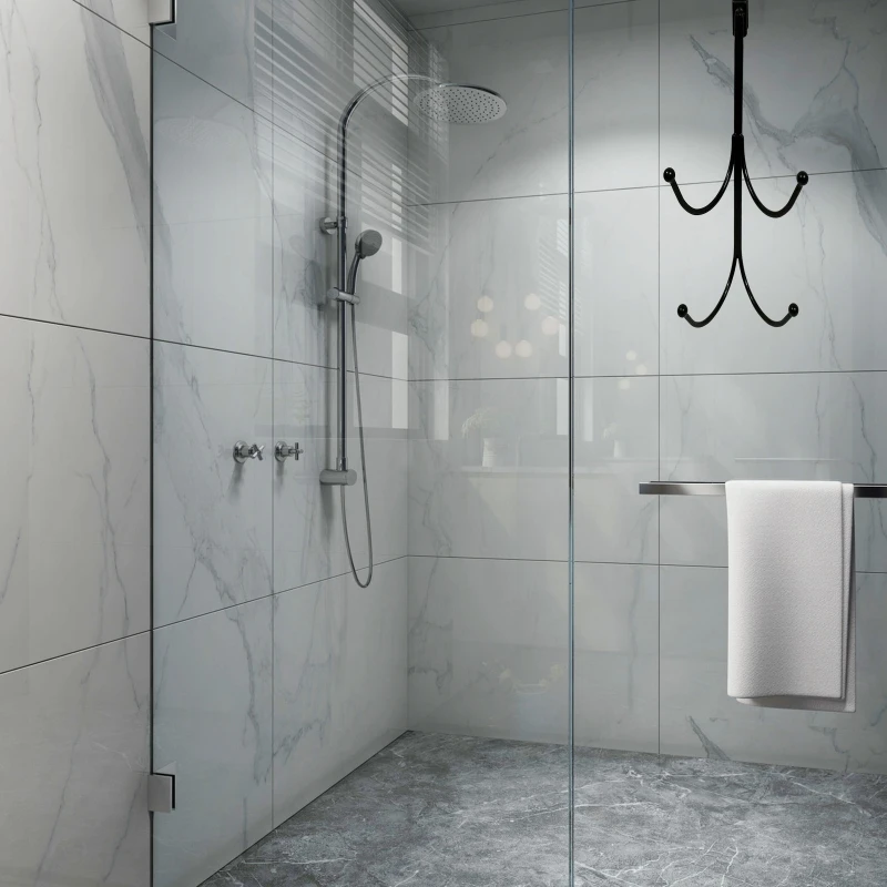 

Metal over the Door Single Hook Coat Towel Hooks Adjustable Wreath Hanger for Front Door Christmas Decor Easy to Use B03E