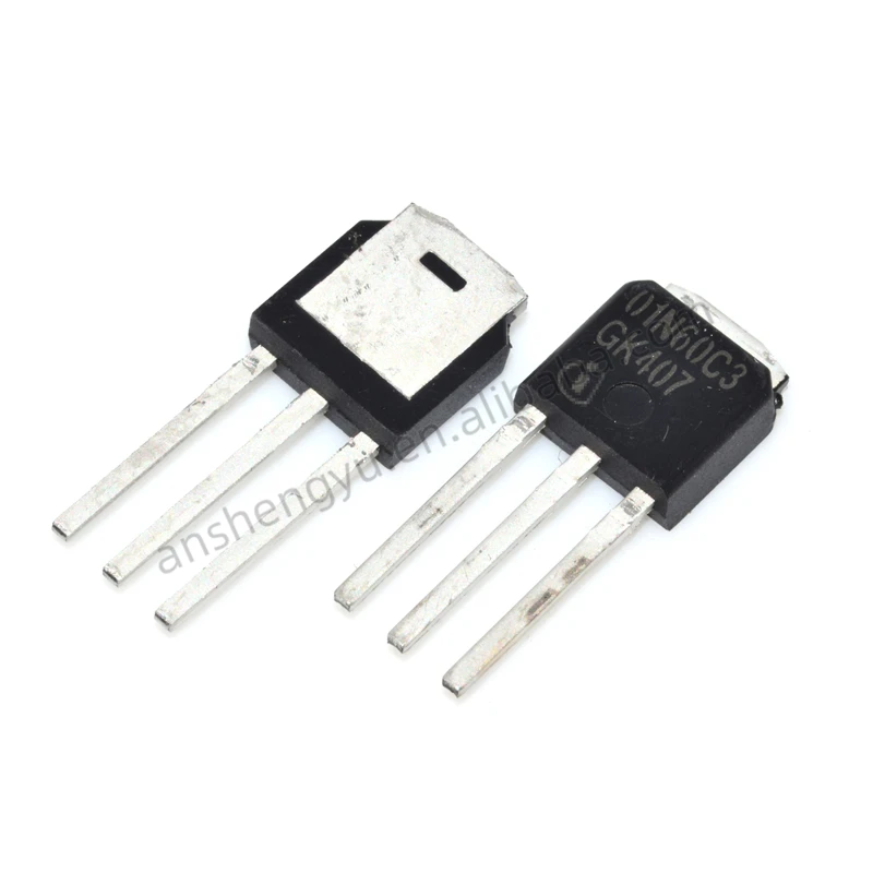 

10 шт., отверстия для электромонтажа (1A600V TO-251)