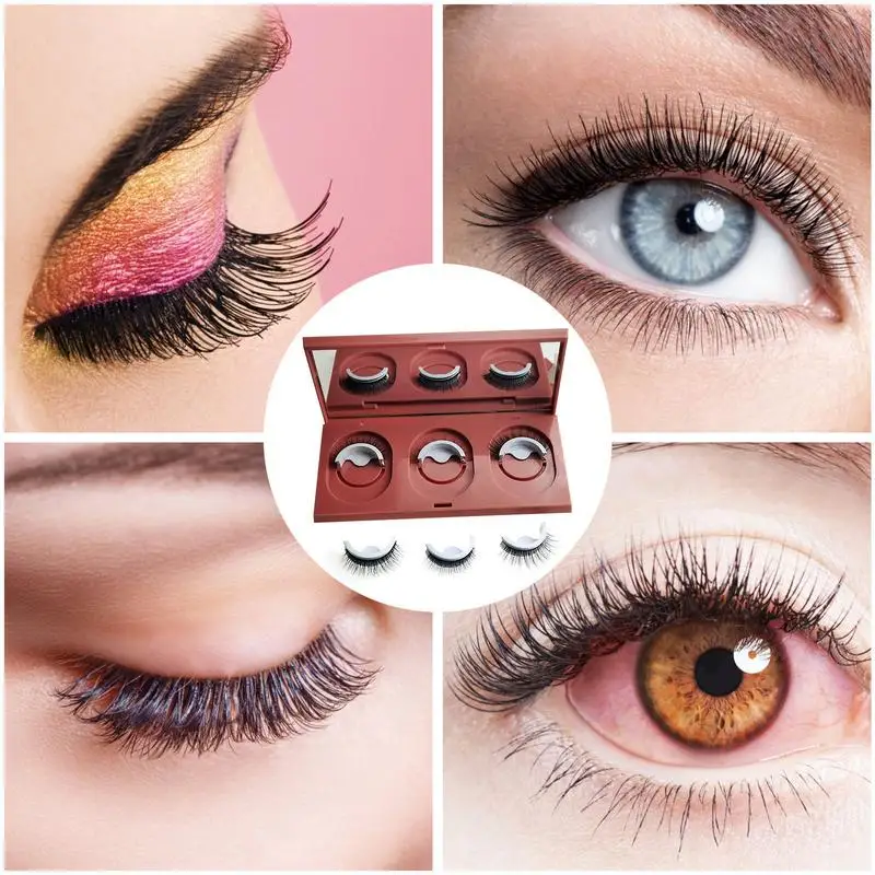 

3 пары, самоклеящиеся ресницы