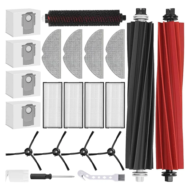 Сменная деталь для робота-пылесоса Roborock S8 Pro сменная двойная основная и боковая