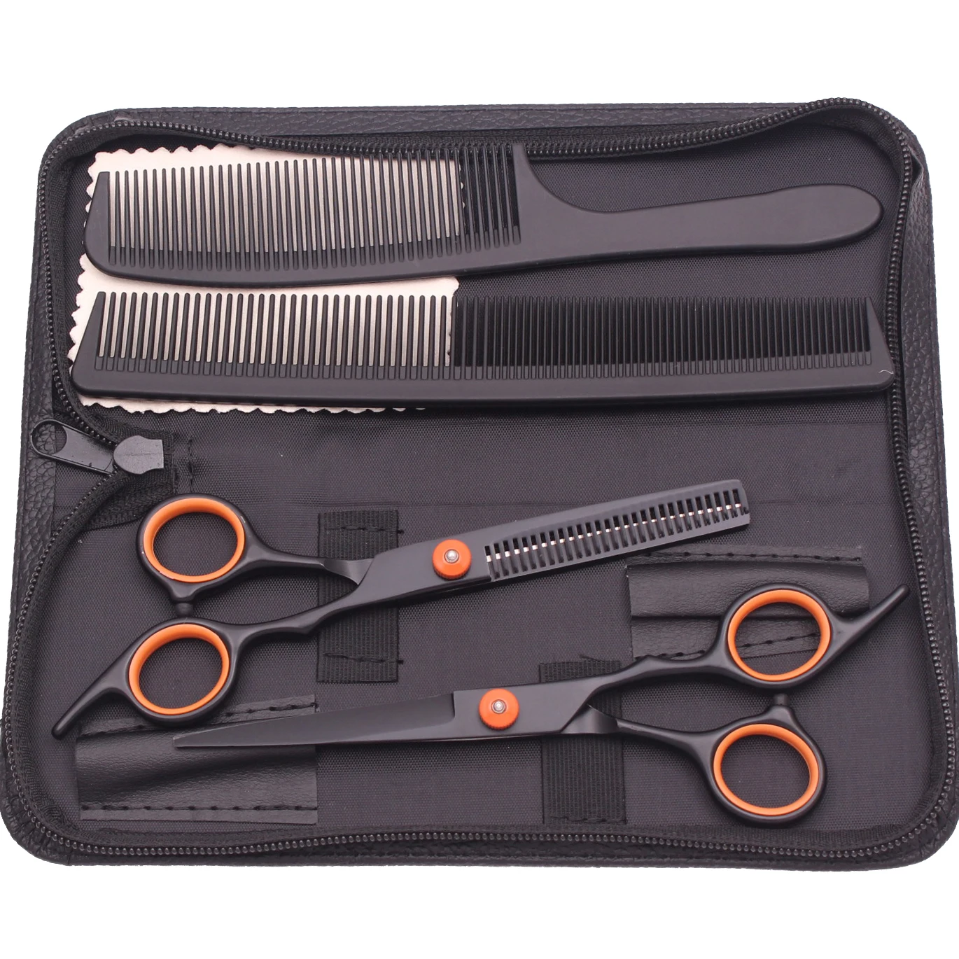 6-дюймовые Парикмахерские Ножницы Профессиональные Синие Из Нержавеющей Стали В