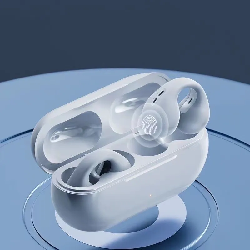 

Wireless Headphones Bluetooth Headset Sport Earphone Waterproof Air Bone Conduction Earclip Earbuds for Xiaomi Huawei
