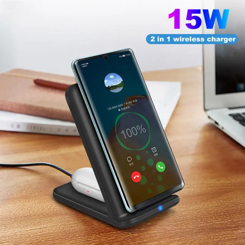 

30W Fast Wireless Chargers For iPhone 14 13 12 11 8 X XS XR Samsung S21 S20 S10 11 Induction Quick Charger