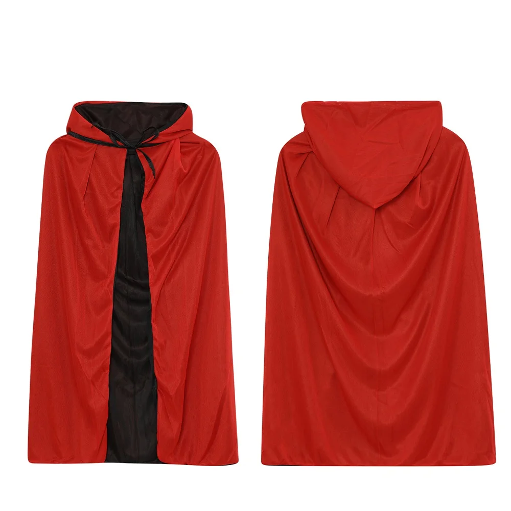 

Halloween Cloak Costume Double-sided Cape Vampire Cosplay Fancy Dress Decoration
