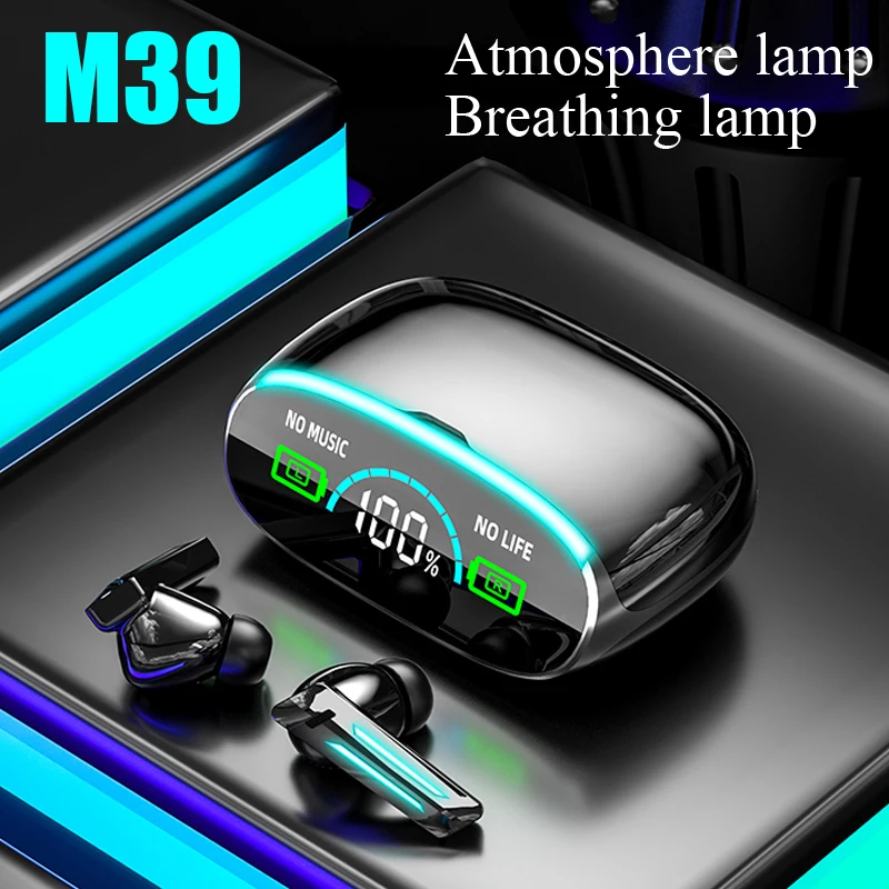 

TWS-стереонаушники M39 с шумоподавлением и поддержкой Bluetooth