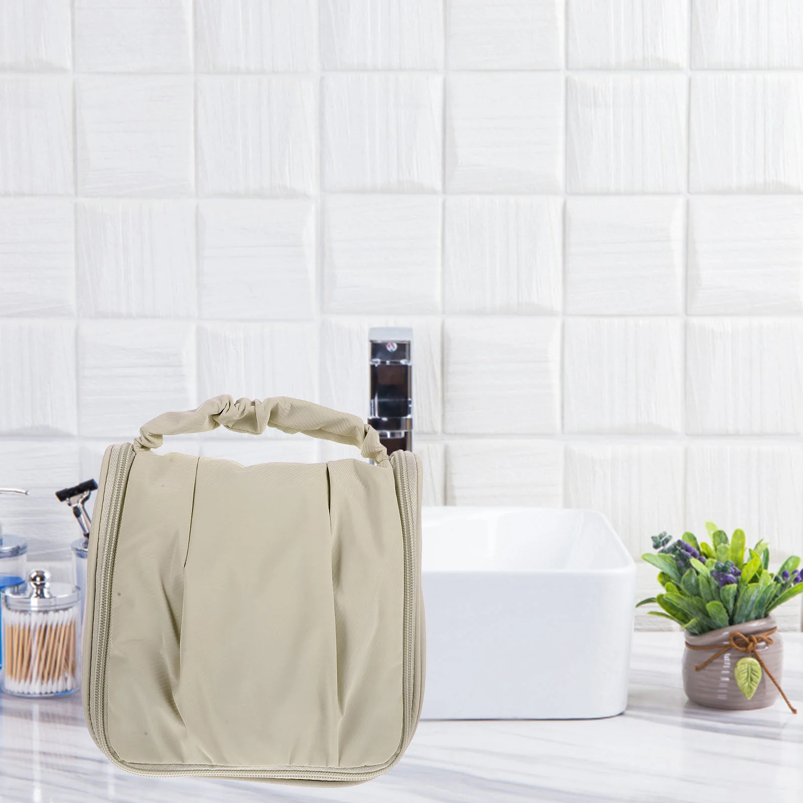 Cosmetics Travel Bag Accessories Makeup Bags Small Women Toiletry Wash Polyester Pouch Pouches Toiletries