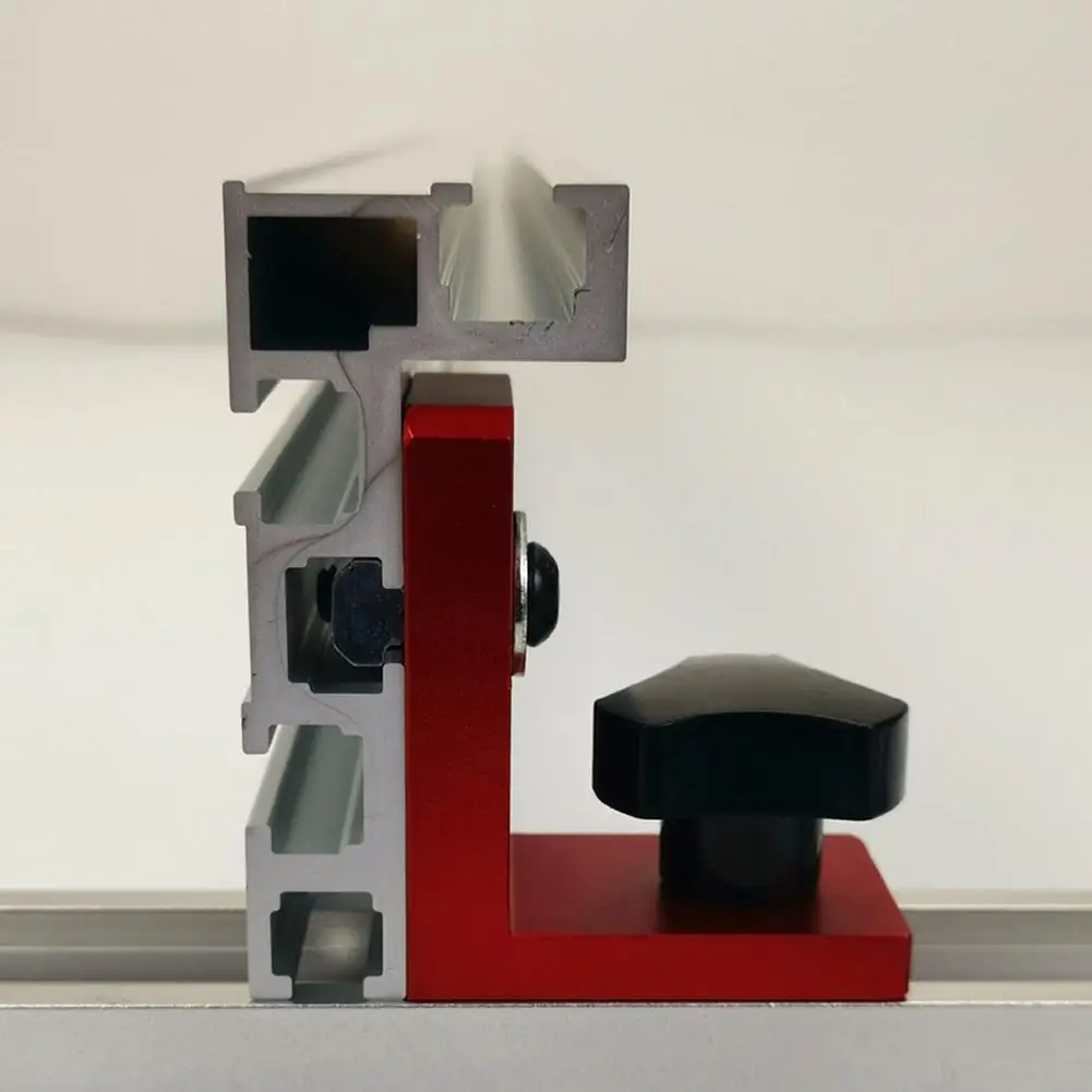 

Woodworking 30/45 Type T-tracks T-slot Backing Connector Rail Chute Connector Type 30 5.8x4.8x2.9cm and 45 9x5x5cm