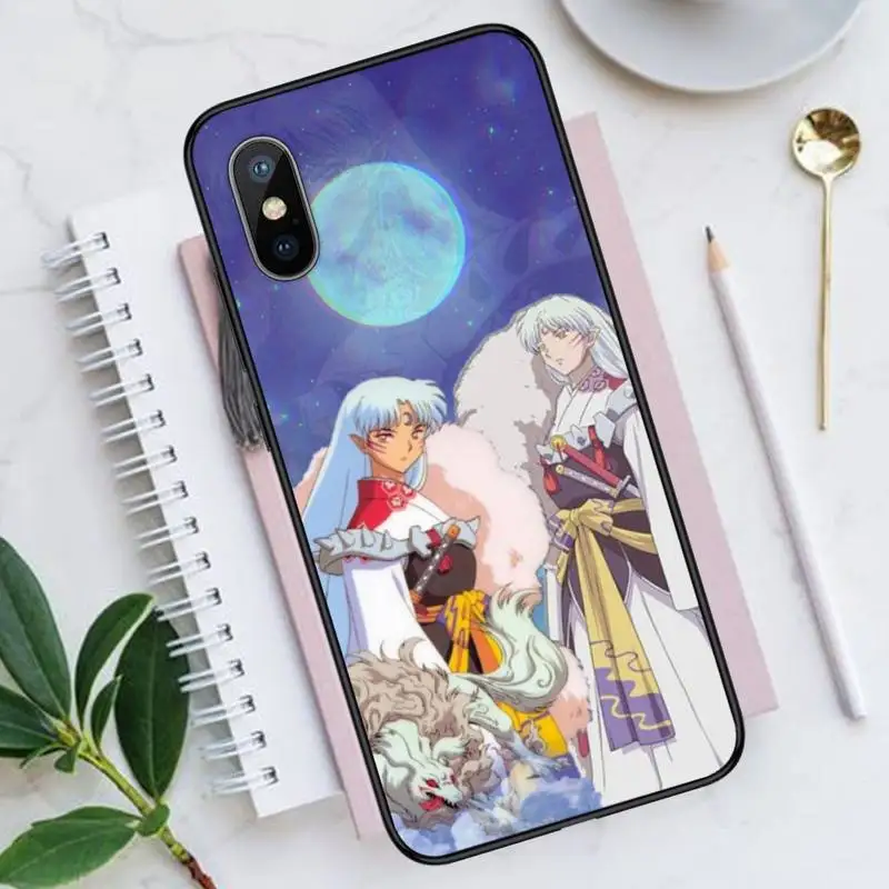 InuYasha Sesshomaru Kagome Phone Case For iphone 12 11 13 7 8 6 s plus x xs xr pro max mini | Mobile Cases & Covers