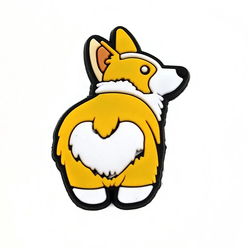 1 шт. украшение для обуви в виде животных