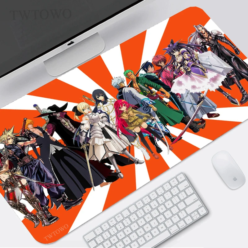 

Gintama Mouse Pad Gaming XL New Custom Mousepad XXL Mouse Mat Anti Slip Office Natural Rubber Carpet Computer Table Mat