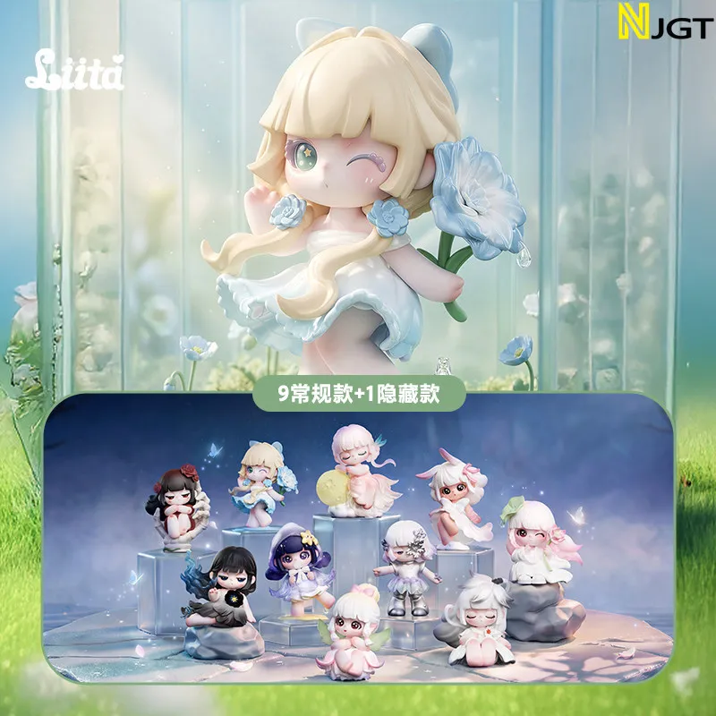 Фото Коллекционная фигурка Tntspace Liita Blind Box 4-го поколения, серия Yiyan Flowers, модный настольный декор, художественная игрушка, подарок для женщин №1