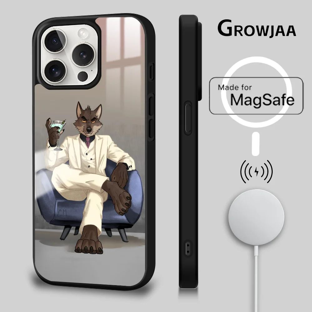 Чехол для телефона B-Bad G-Guys Moive iPhone 16 15 14 13 12 11 Pro Max Plus Mini Magsafe Mirror беспроводной