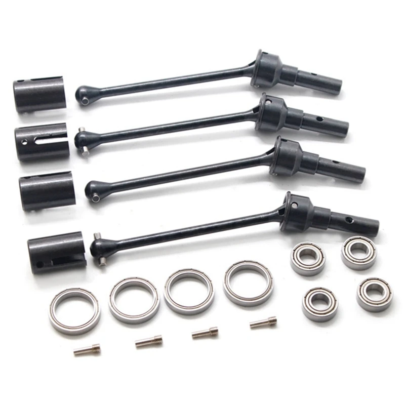 

4Pcs 8950X Steel Front And Rear Drive Shaft CVD With Shaft Cup For 1/10 Traxxas MAXX RC Car Upgrades Parts