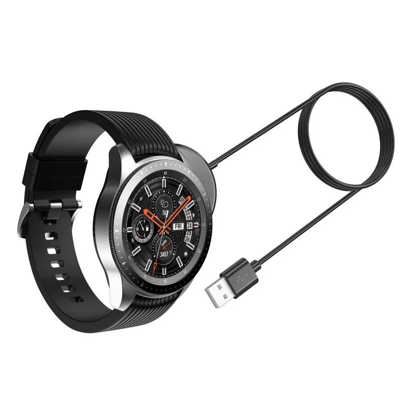 

Magnetic Charger Compatible with GalaxyWatch 3 4 Active 1 2 Power Adapter ChargeBase Stand Portable Charging Cradle