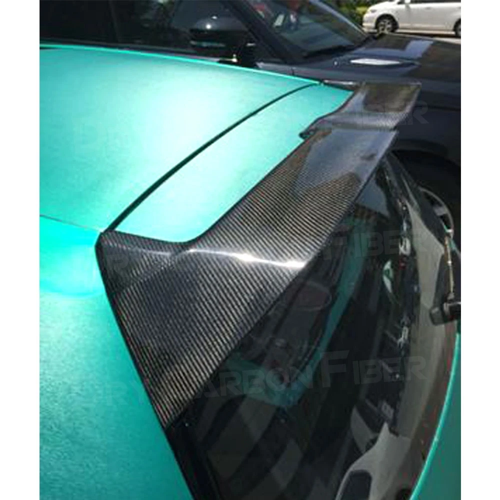 Для Golf MK7 задний спойлер на крышу из углеродного волокна накладка багажник крылья