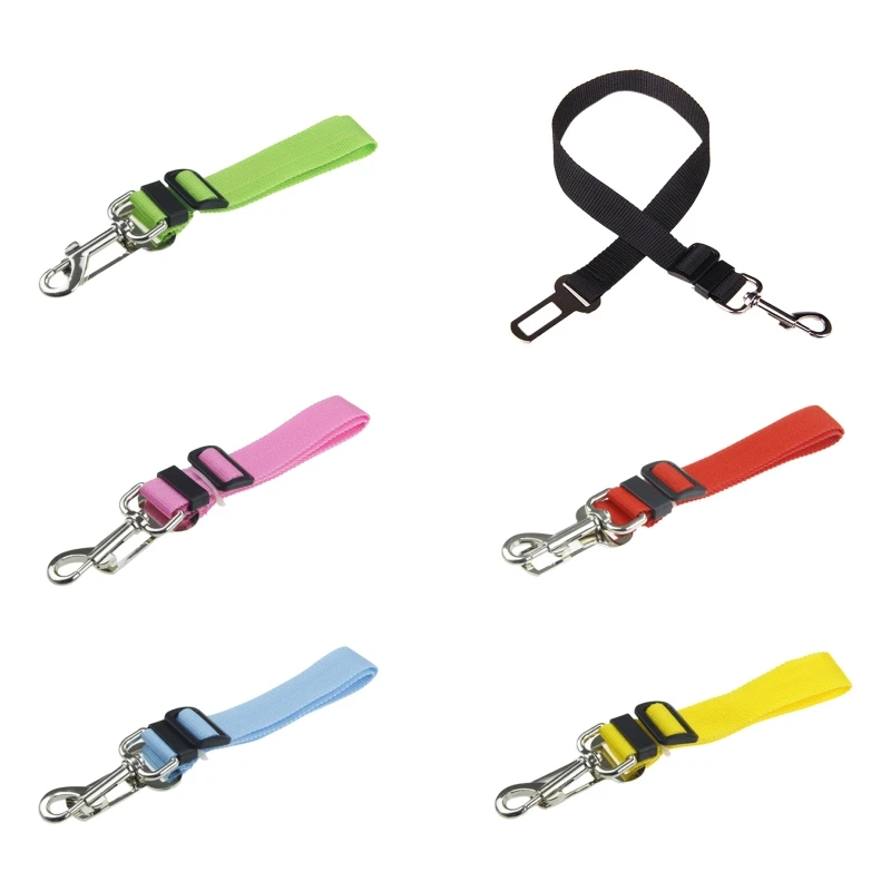 

Dog Seat Belt for Car Universal Car Seat Belt Tether for Pets Adjustable Dog Safety Belt Quick & Easy Installation Drop Shipping