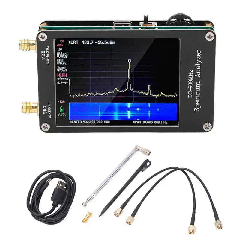 Spectrum Analyzer MF HF VHF Spectrum Analyzer 4 Modes for Home Use