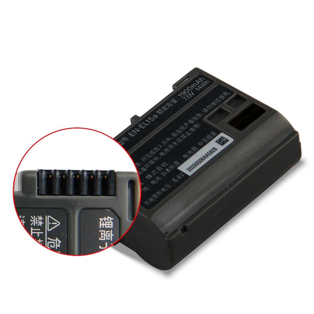 Original EN-EL15a Rechargeable Li-ion Battery For Nikon Z6 Z7 Z5 D850 D810 D7500 D750 D610 D500 D780 D7200 Camera Battery