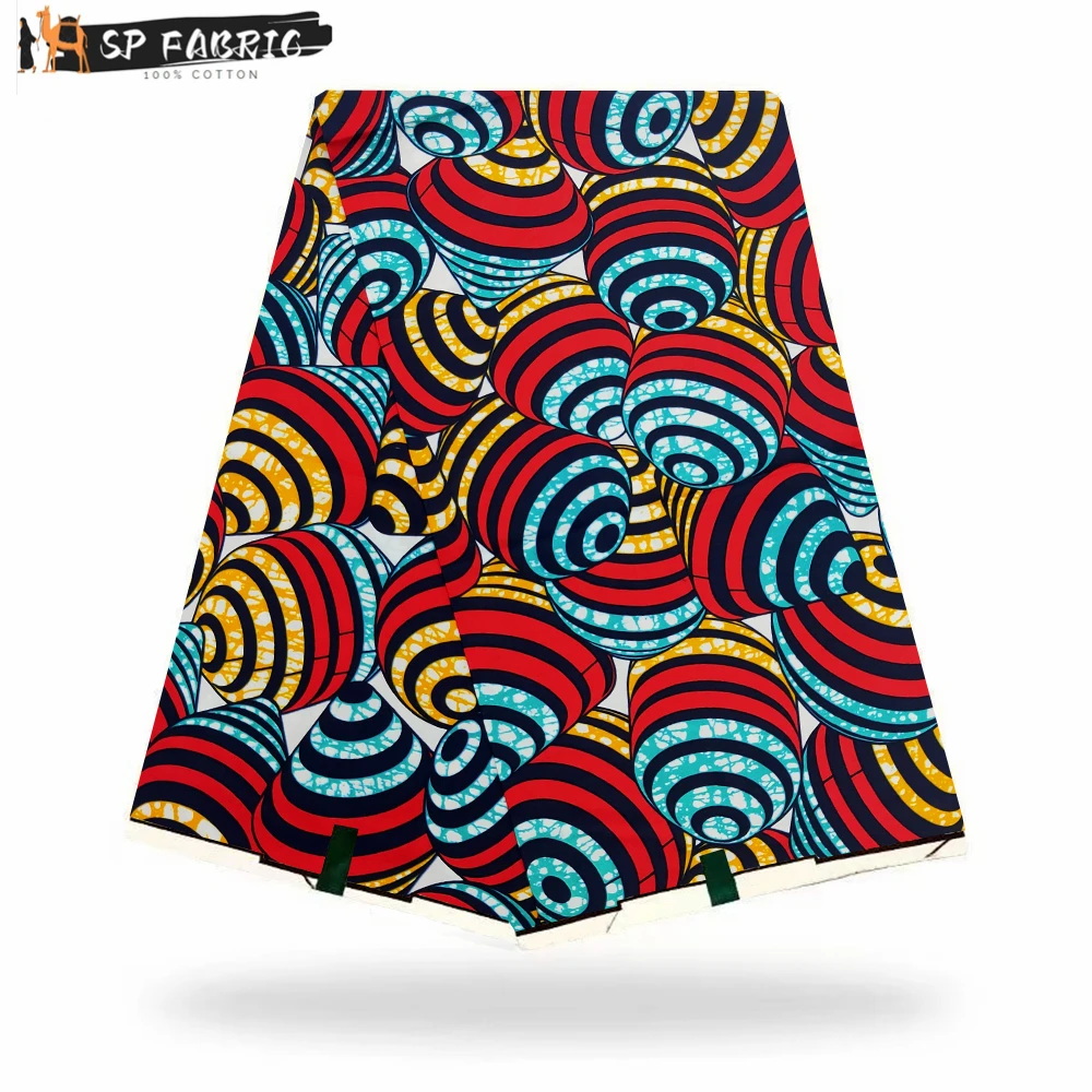 

100% оригинальная настоящая супер ткань анкарская ткань Африканская восковая ткань анкарская блочная печать батик голландская Ткань 6 ярдов для свадебной фотосессии