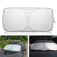 150cm%c3%9770cm universal car windshield sunshade cover uv sun parasol front rear window foldable visor auto accessories