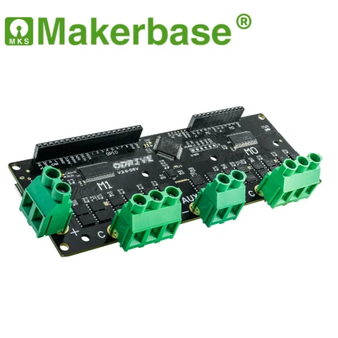 Фото Makerbase XDrive3.6 56 В высокоточный бесщеточный контроллер серводвигателя, базовый к обновлению ODrive3.6 №5
