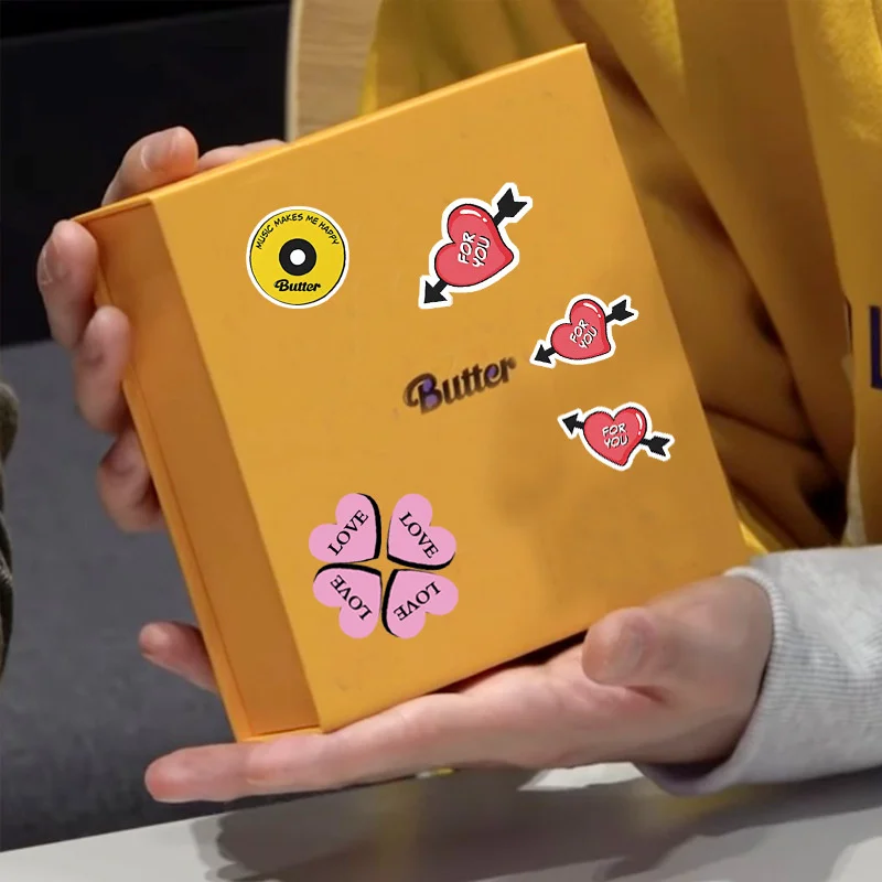 

K-POP Bangtan Boys Poster butter new album butter sticker self adhesive mobile phone sticker