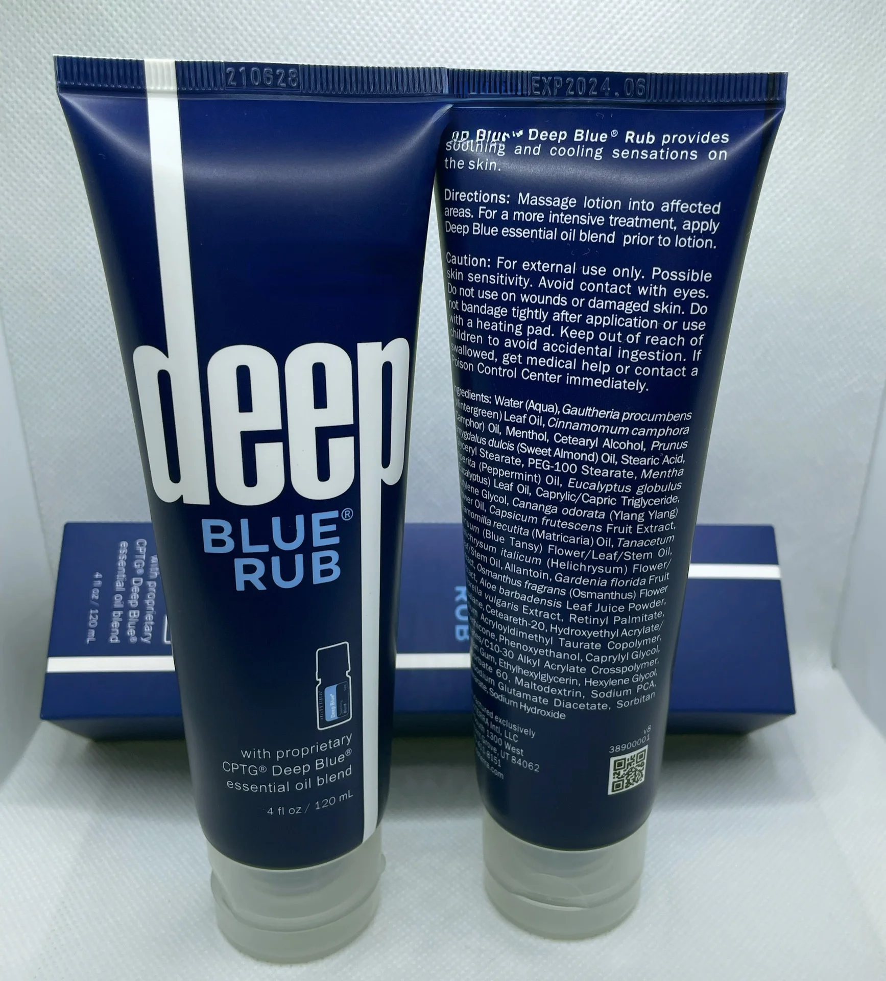 

doTERRA Deep Blue Rub Essential Oil Blend Soothing Cream Pain Relief Cream Skin Care Products for Massage Dropship