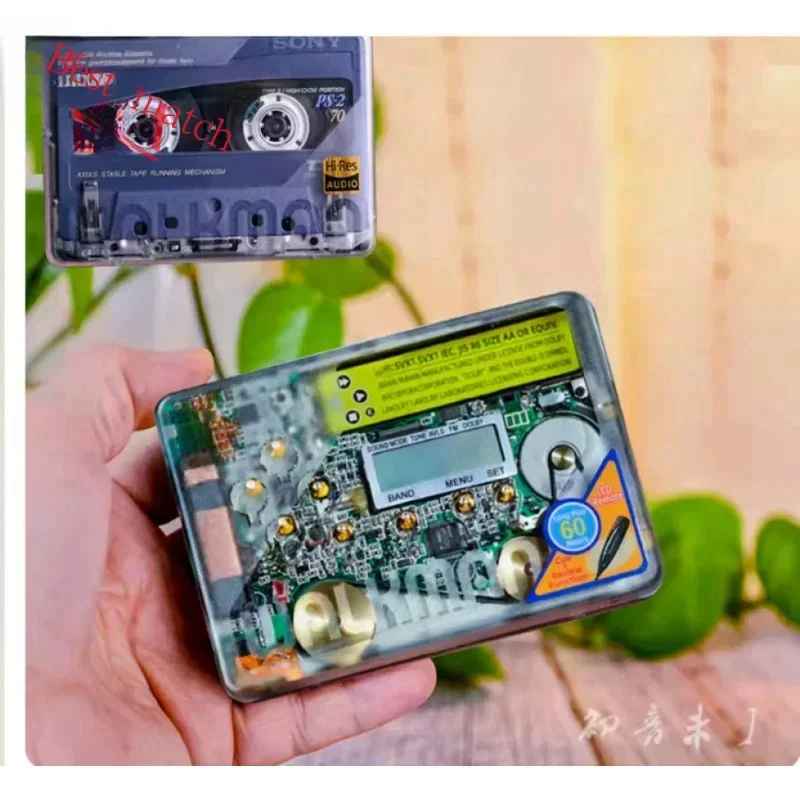 Фото Для SONY WALKMAN EX615 EX610 ультратонкий старый ретро прозрачный корпус для одиночной игры №3
