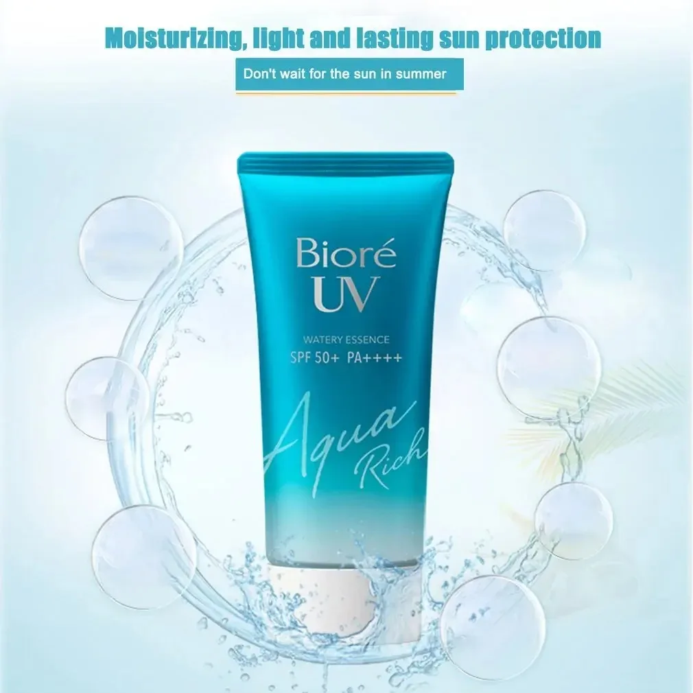 50 мл SPF50 Biore UV Aqua солнцезащитный крем UVA UVB защитный гель изолирующий лосьон для