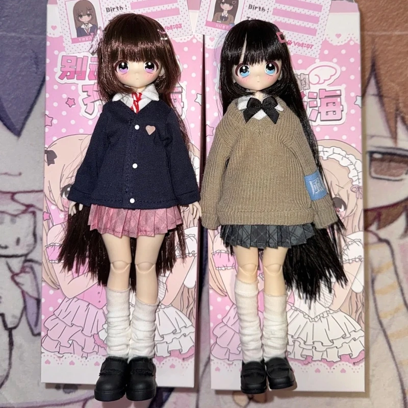 Фото Оригинальная фигурка Miralab BJD, серия Blind Box, масштаб 1/6, «Не трогай мои чёлки», таинственная коробка-сюрприз, трендовая коллекционная модель, кукла-игрушка №1