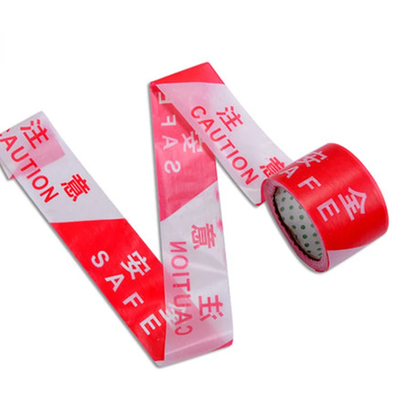 

Disposable Safety Cordon Warning Strip Red White Runway Belt Caution Tape FC