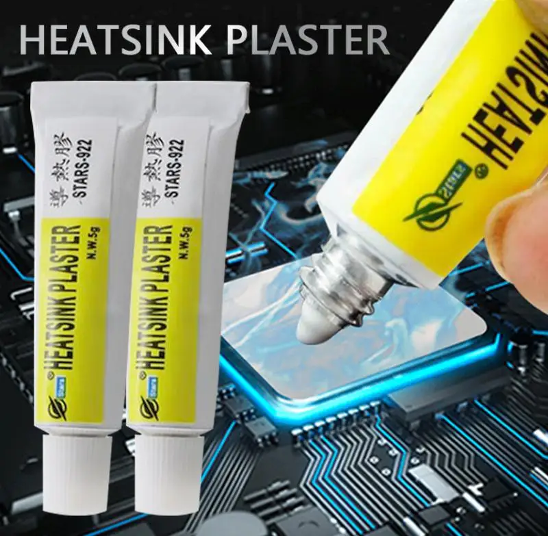 

1pcs Thermal Conductive Silicone Glue Heatsink Plaster Viscous Adhesive Glue Thermal Pads Viscous Glue Conductive Compound Tool