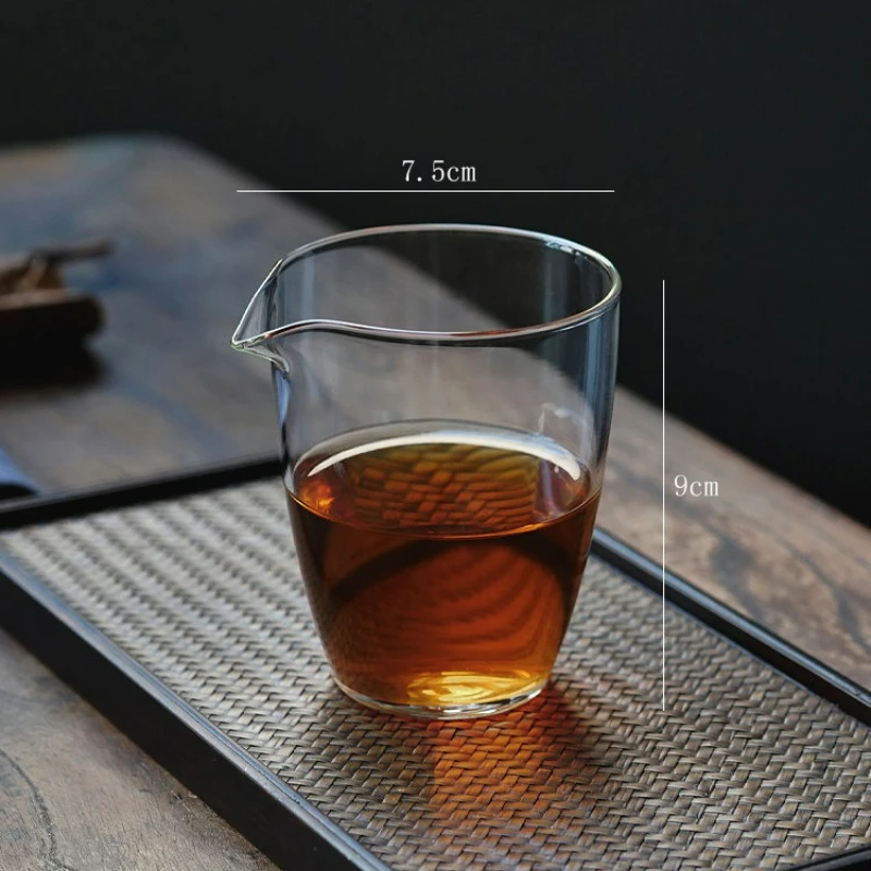 

Стеклянная чашка для чая в японском стиле, кунг-фу, ярмарка, бытовой термостойкий прозрачный чайный сервиз кунг-фу, аксессуары для чайной чашки, новинка