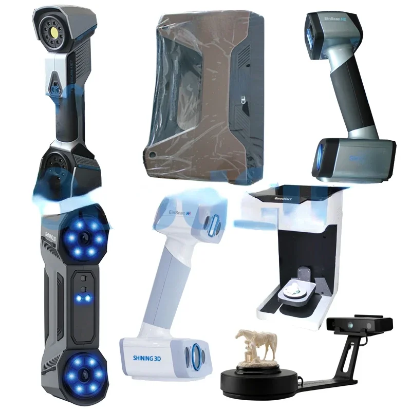 Комбинированный 3D сканер GoodCut Freescan для реверсивной инженерности как сканировать