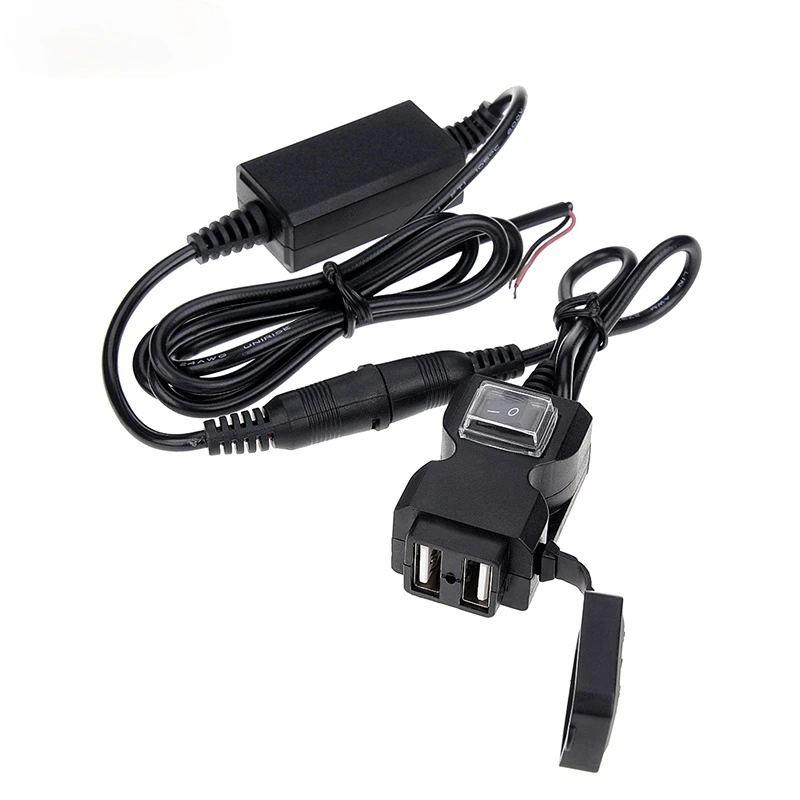 USB-адаптер для зарядки телефона 12-24 В 2 1 А | Автомобили и мотоциклы