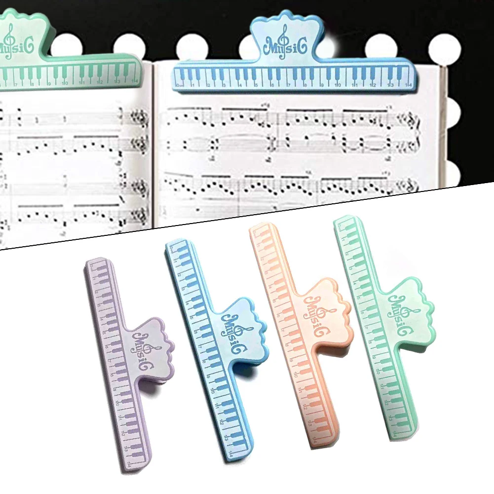 Зажим для музыкальных книг Зажимы нот Практикующее фортепиано Подходит