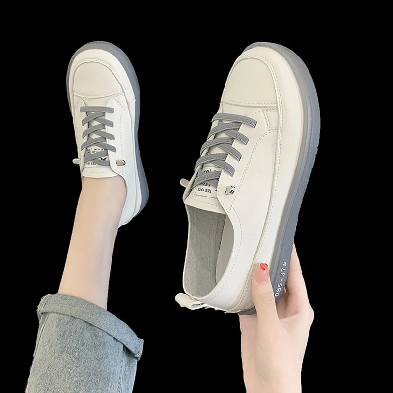 

Кроссовки женские с круглым носком, повседневные Мягкие, без застежки, Классическая обувь, небольшие размеры, Sl, лето 2022