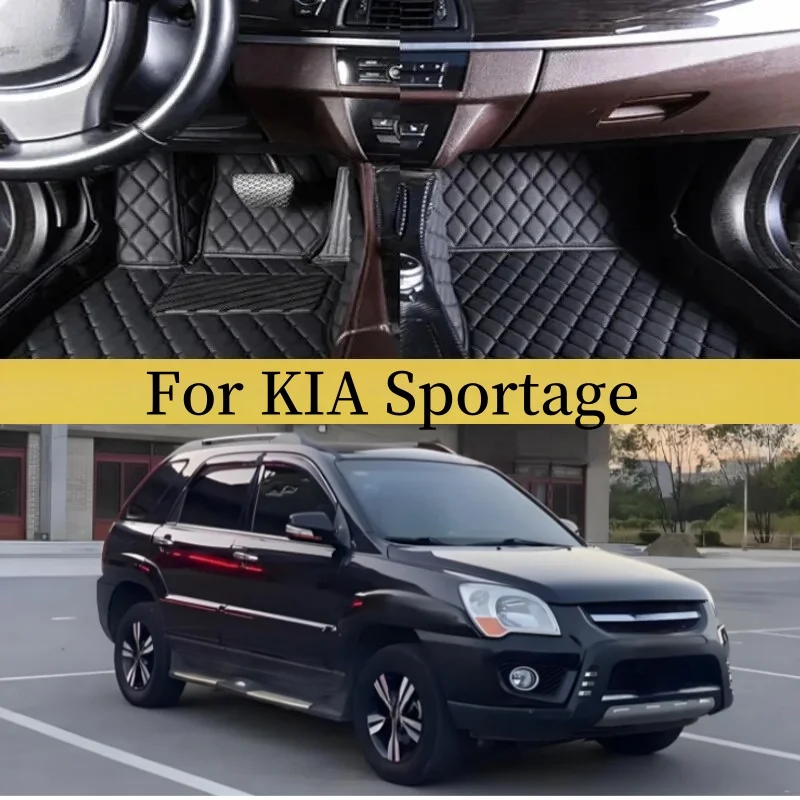 Пользовательские для KIA Sportage 2 3 4 5 2004 2005-2023 Автомобильные подушечки ног Защитная