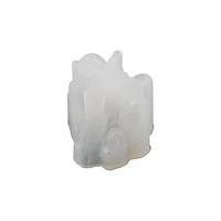 diy epoxy crystal cluster mould 18 ice cluster ornament rockery stone ice crystal pillar candle silicone stampi silicone 3d