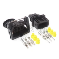 1 set 3 way automobile throttle sensor connector 282191 1 282729 1 car sealed wiring harness socket 1 962581 1