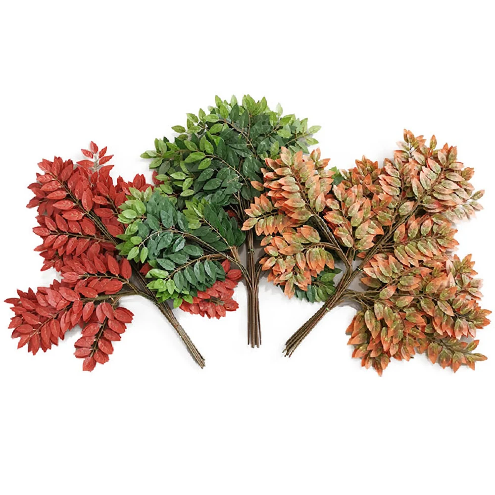 Искусственные растения Софора ветки и листья дерева имитация плоского