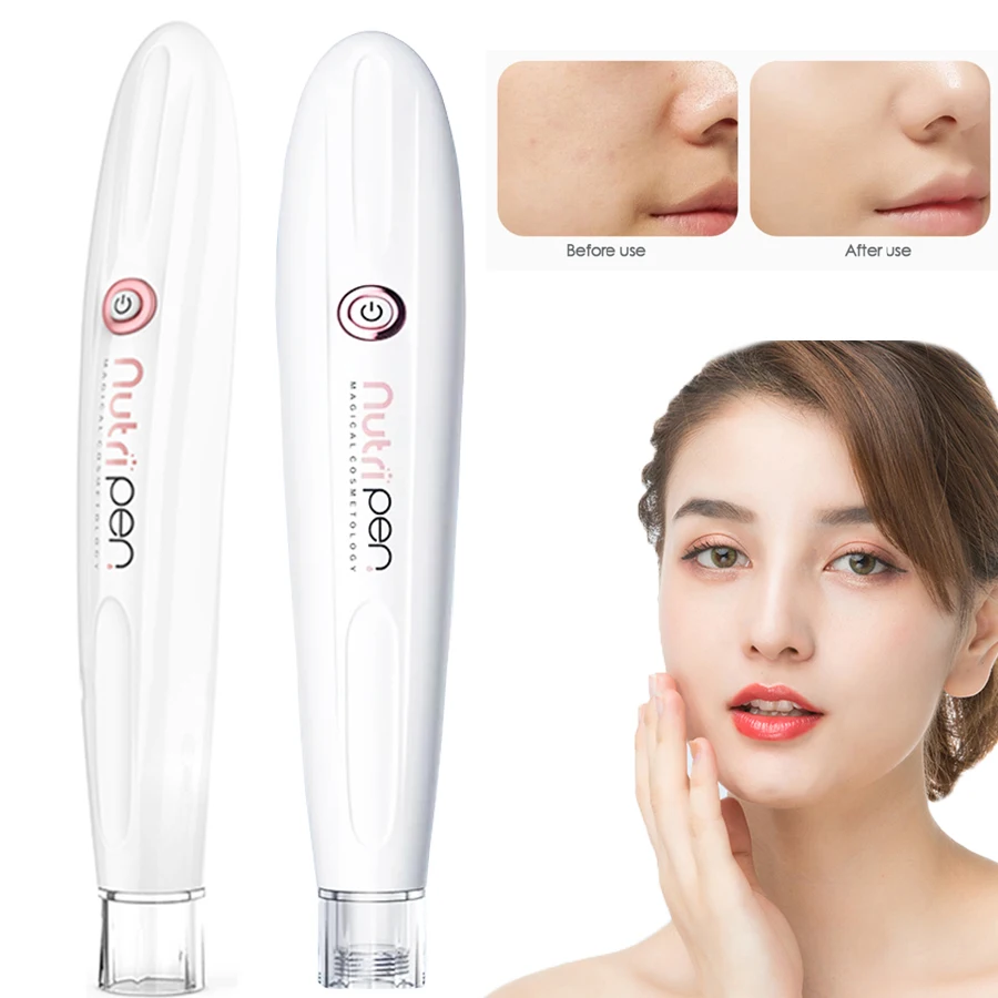 Wireless Electric Micro Needle Beauty Apparatus Facial Auto Injection Deep Hydration Nutri Pen Derma Home Use Beauty Equipment