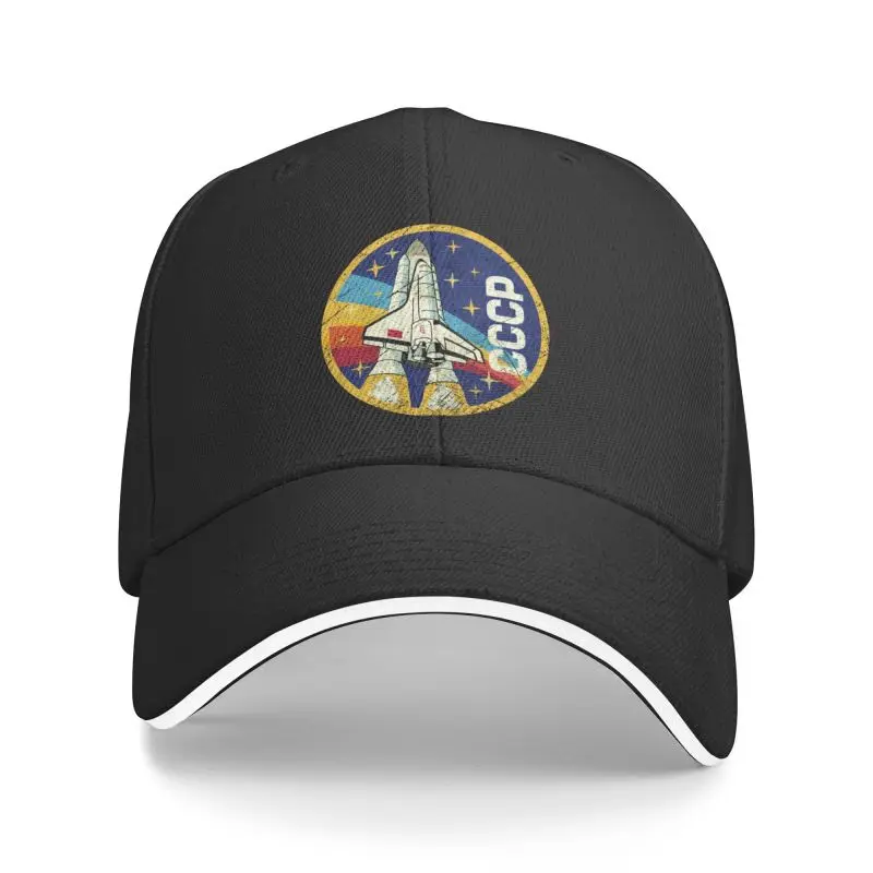 

Custom Vintage CCCP Baseball Cap Hip Hop Men Women's Adjustable Space Rocket USSR Soviet Union Dad Hat Spring